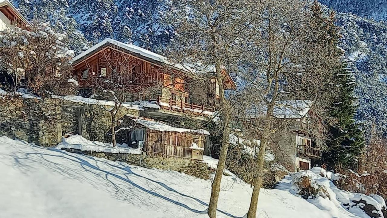 Eco Chalet Maison Dominique Challand-Saint-Anselme Ngoại thất bức ảnh