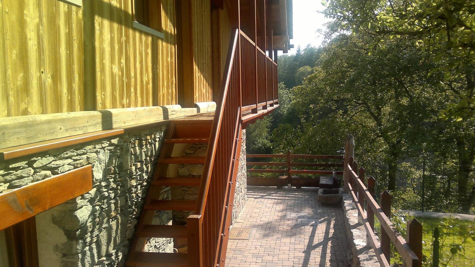 Eco Chalet Maison Dominique Challand-Saint-Anselme Ngoại thất bức ảnh